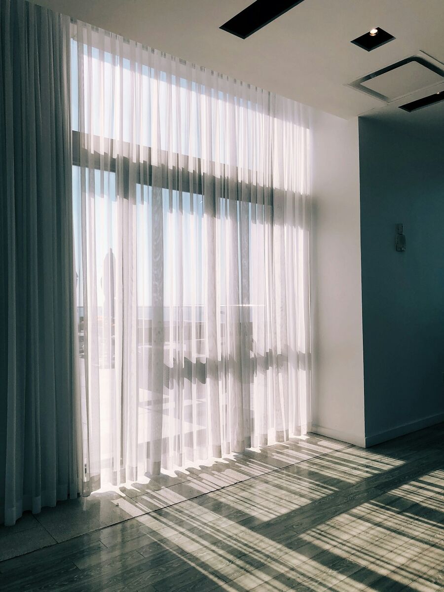 Light through linen